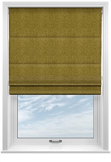 Wexley, Antique Gold - Twist&Fit Roman Blind